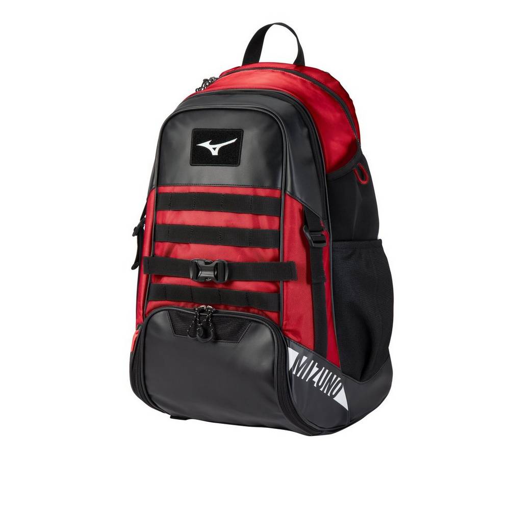 Mens Mizuno MVP X Baseball Backpack Black/Red Philippines (PUAFJB930)